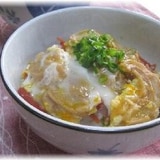 車麩のふんわり玉子丼